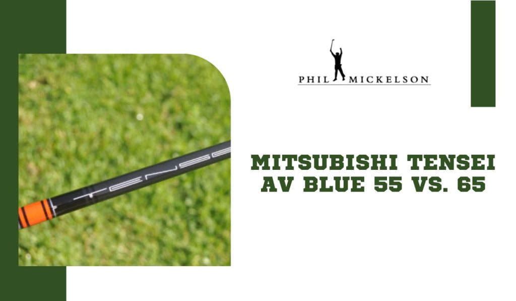 Manche Hybride Mitsubishi Tensei AV Pro Blue 70 - 75g X-Stiff 38" Graphite